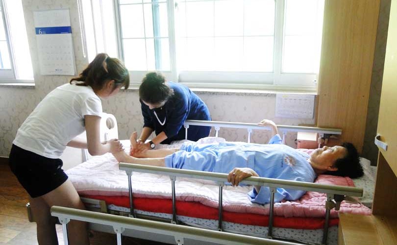 발마사지 봉사